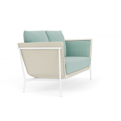 Lloyd Flanders™ Solstice Loveseat  - Ivory, Matte White