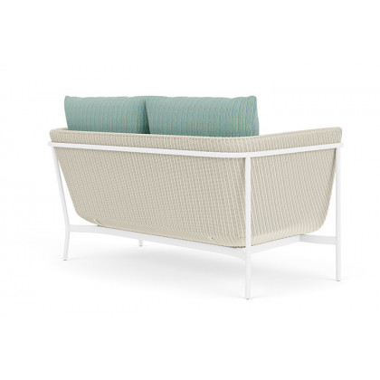 Lloyd Flanders™ Solstice Loveseat  - Ivory, Matte White