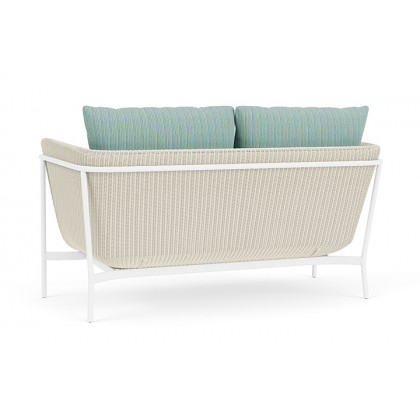 Lloyd Flanders™ Solstice Loveseat  - Ivory, Matte White