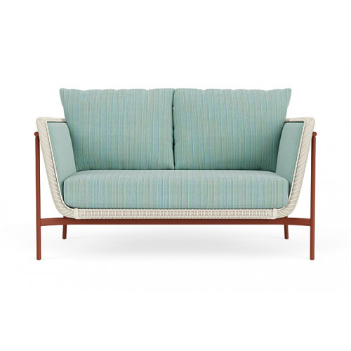 Lloyd Flanders™ Solstice Loveseat  - Ivory, Terracotta