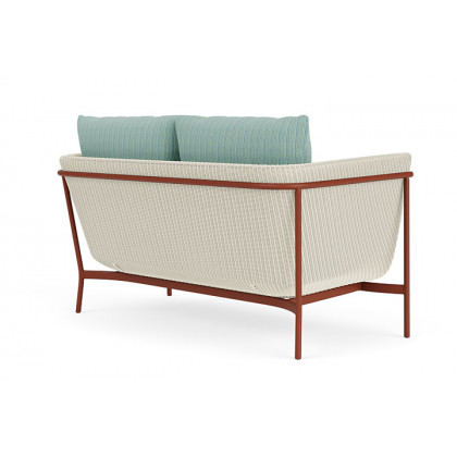 Lloyd Flanders™ Solstice Loveseat  - Ivory, Terracotta