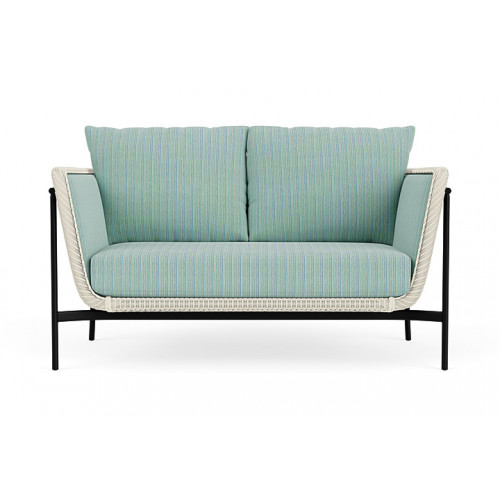 Lloyd Flanders™ Solstice Loveseat  - Ivory, Ebony