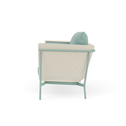 Lloyd Flanders™ Solstice Loveseat  - Ivory, Sea Glass