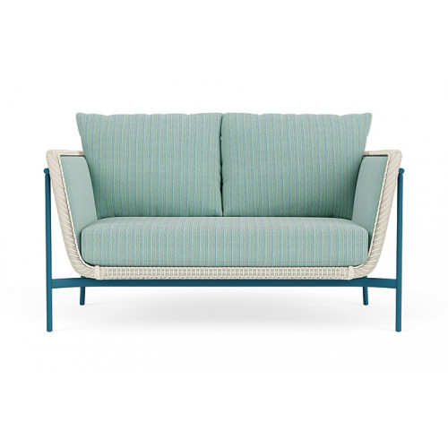 Lloyd Flanders™ Solstice Loveseat  - Ivory, Peacock