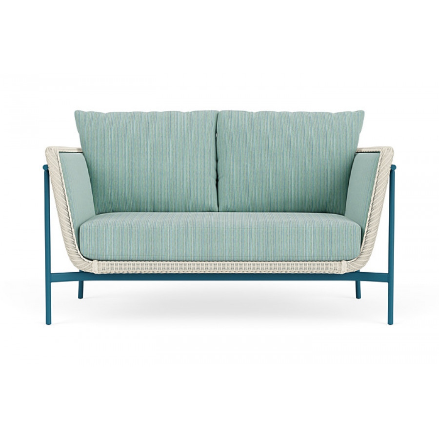 Lloyd Flanders™ Solstice Loveseat  - Ivory, Peacock