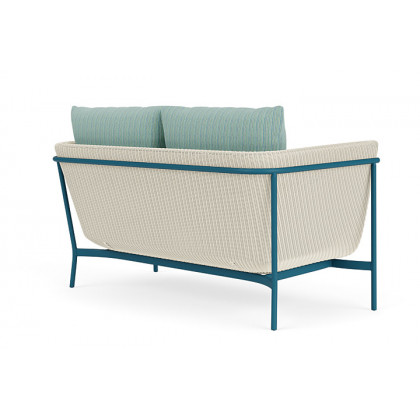 Lloyd Flanders™ Solstice Loveseat  - Ivory, Peacock