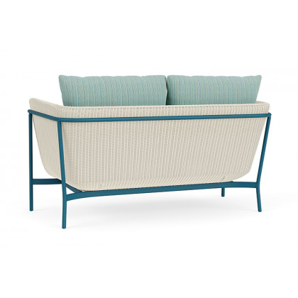 Lloyd Flanders™ Solstice Loveseat  - Ivory, Peacock