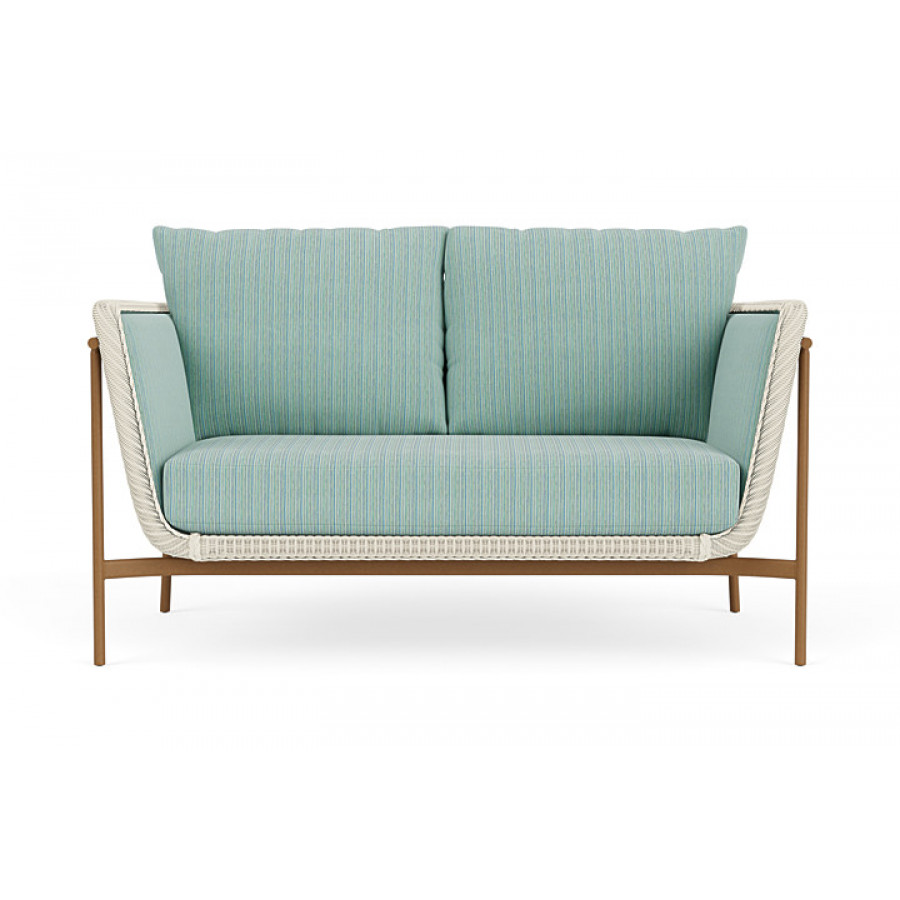 Lloyd Flanders™ Solstice Loveseat  - Ivory, Hickory