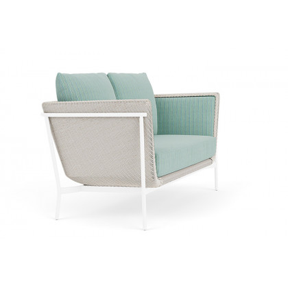 Lloyd Flanders™ Solstice Loveseat  - Antique White, White