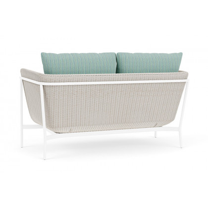 Lloyd Flanders™ Solstice Loveseat  - Antique White, White
