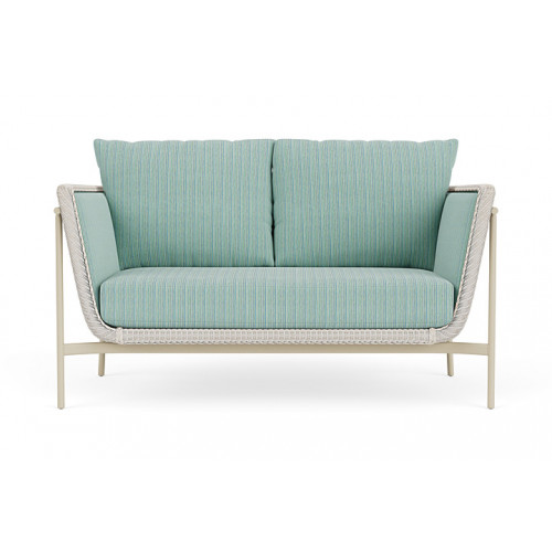 Lloyd Flanders™ Solstice Loveseat  - Antique White, Linen