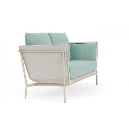 Lloyd Flanders™ Solstice Loveseat  - Antique White, Linen