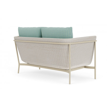 Lloyd Flanders™ Solstice Loveseat  - Antique White, Linen