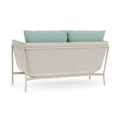 Lloyd Flanders™ Solstice Loveseat  - Antique White, Linen