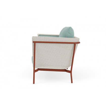 Lloyd Flanders™ Solstice Loveseat  - Antique White, Terracotta