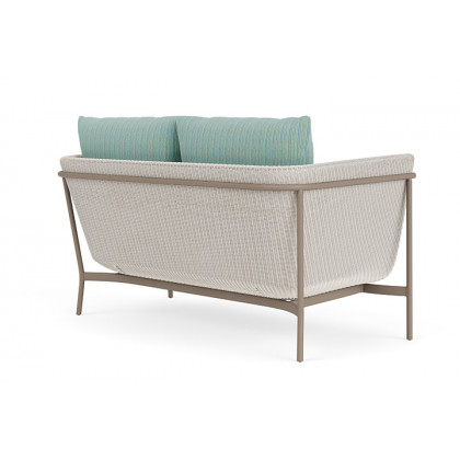 Lloyd Flanders™ Solstice Loveseat  - Antique White, French Beige