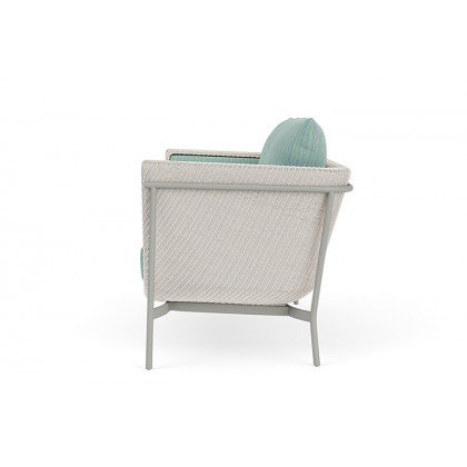 Lloyd Flanders™ Solstice Loveseat  - Antique White, Platinum