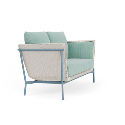 Lloyd Flanders™ Solstice Loveseat  - Antique White, Stillwater