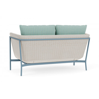Lloyd Flanders™ Solstice Loveseat  - Antique White, Stillwater
