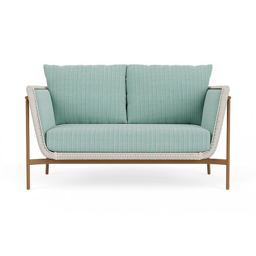 Lloyd Flanders™ Solstice Loveseat  - Antique White, Hickory