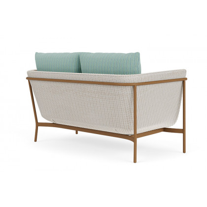 Lloyd Flanders™ Solstice Loveseat  - Antique White, Hickory