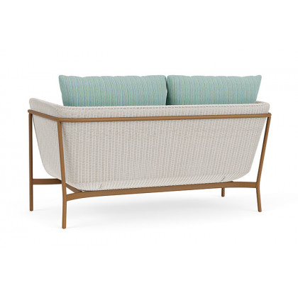 Lloyd Flanders™ Solstice Loveseat  - Antique White, Hickory