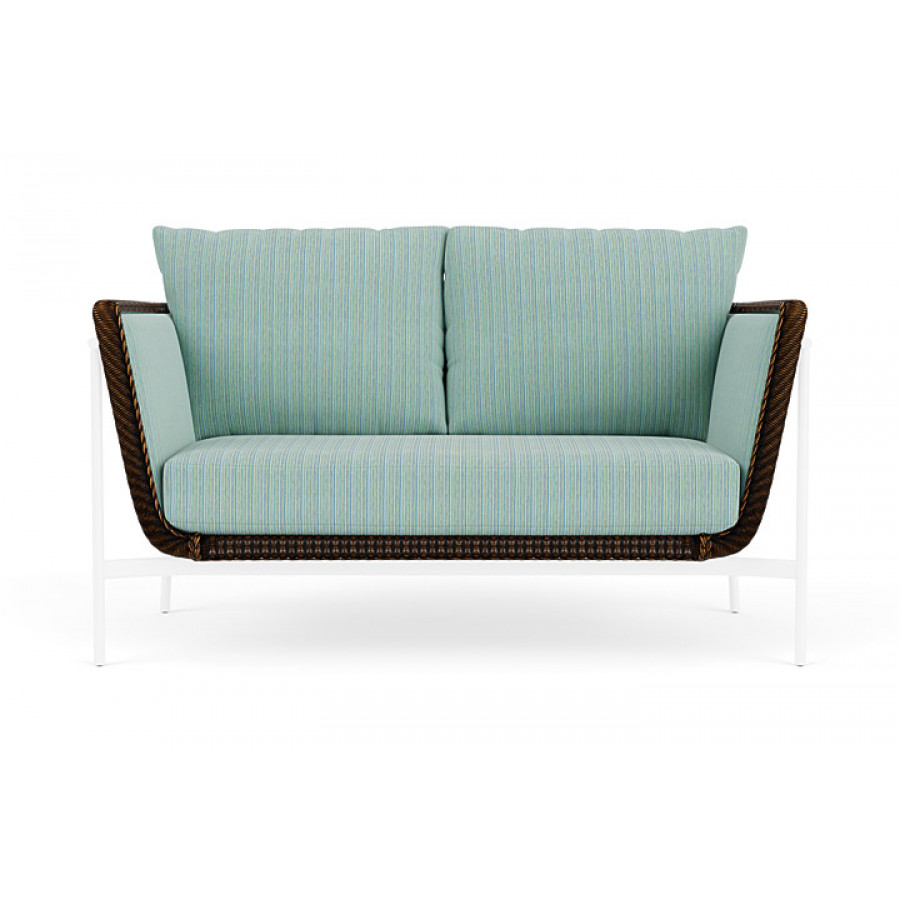 Lloyd Flanders™ Solstice Loveseat  - Mink, White