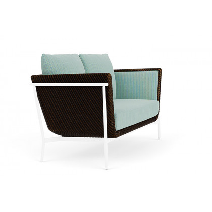 Lloyd Flanders™ Solstice Loveseat  - Mink, White