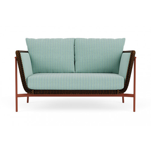Lloyd Flanders™ Solstice Loveseat  - Mink, Terracotta