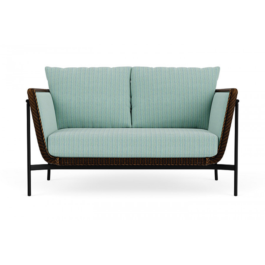 Lloyd Flanders™ Solstice Loveseat  - Mink, Ebony