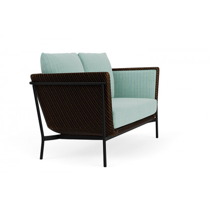 Lloyd Flanders™ Solstice Loveseat  - Mink, Ebony