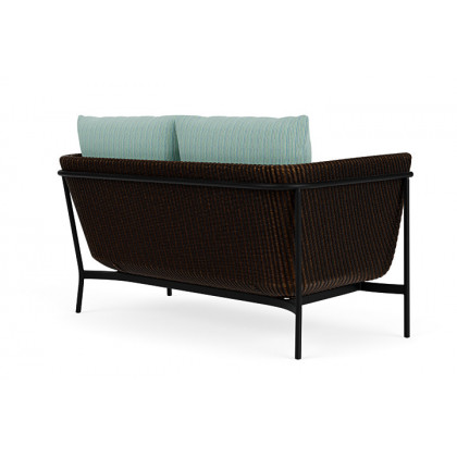 Lloyd Flanders™ Solstice Loveseat  - Mink, Ebony