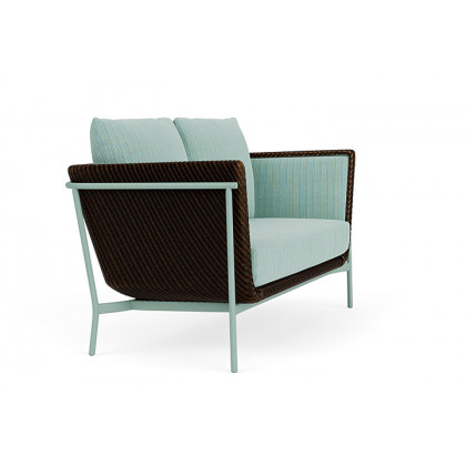 Lloyd Flanders™ Solstice Loveseat  - Mink, Sea Glass