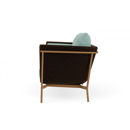 Lloyd Flanders™ Solstice Loveseat  - Mink, Hickory