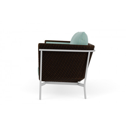 Lloyd Flanders™ Solstice Loveseat  - Mink, Metallic Silver