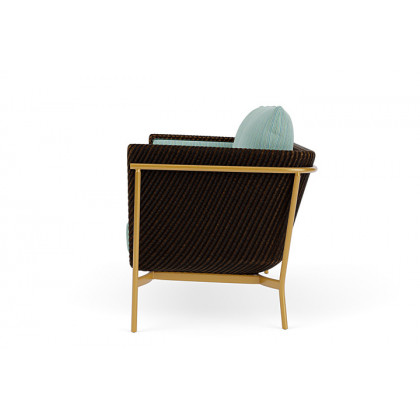 Lloyd Flanders™ Solstice Loveseat  - Mink, Metallic Gold