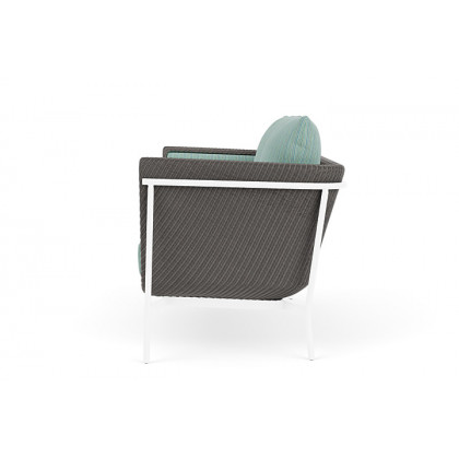 Lloyd Flanders™ Solstice Loveseat  - Pewter, White
