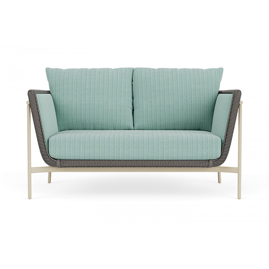 Lloyd Flanders™ Solstice Loveseat  - Pewter, Linen