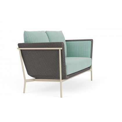 Lloyd Flanders™ Solstice Loveseat  - Pewter, Linen