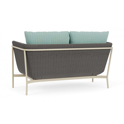 Lloyd Flanders™ Solstice Loveseat  - Pewter, Linen