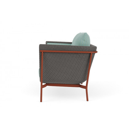 Lloyd Flanders™ Solstice Loveseat  - Pewter, Terracotta