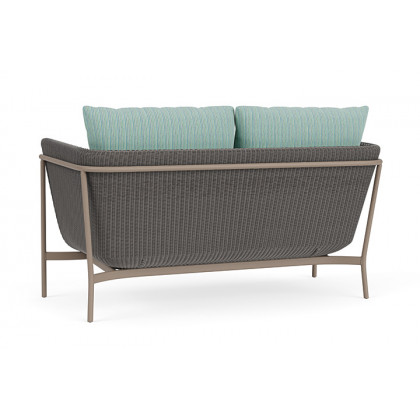 Lloyd Flanders™ Solstice Loveseat  - Pewter, French Beige