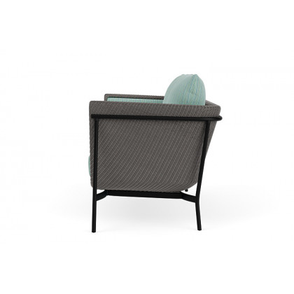 Lloyd Flanders™ Solstice Loveseat  - Pewter, Ebony