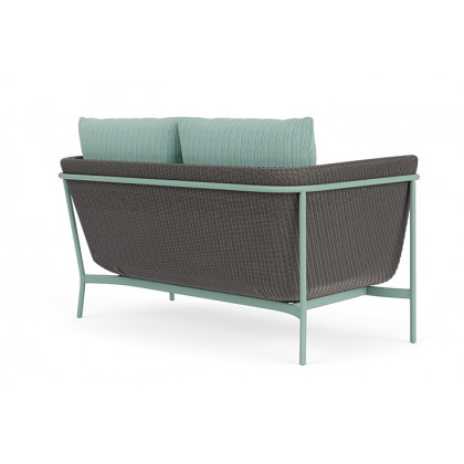Lloyd Flanders™ Solstice Loveseat  - Pewter, Sea Glass