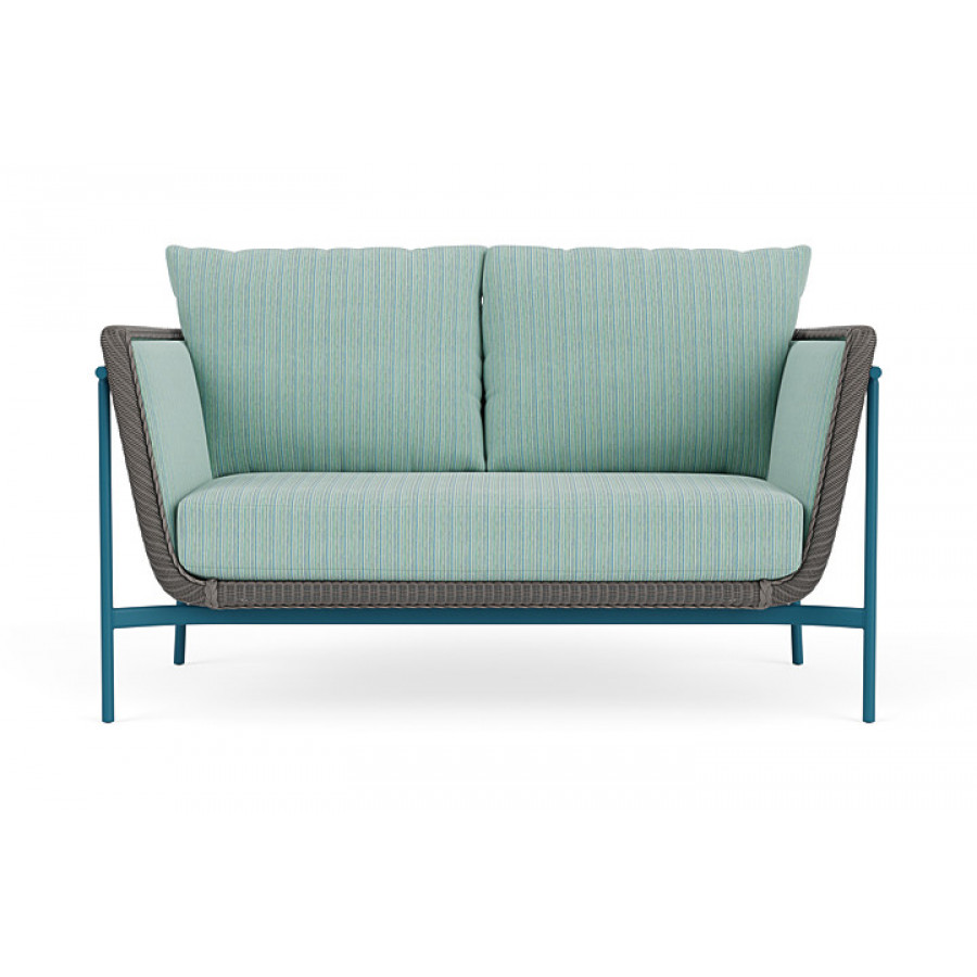Lloyd Flanders™ Solstice Loveseat  - Pewter, Peacock
