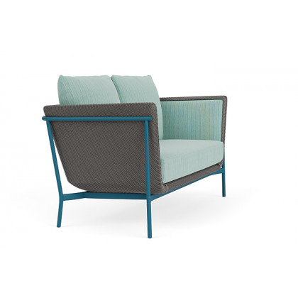 Lloyd Flanders™ Solstice Loveseat  - Pewter, Peacock