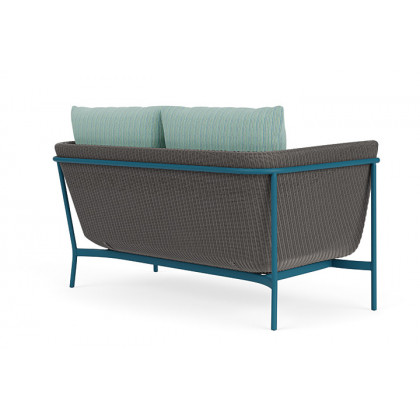 Lloyd Flanders™ Solstice Loveseat  - Pewter, Peacock