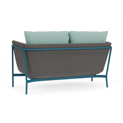 Lloyd Flanders™ Solstice Loveseat  - Pewter, Peacock