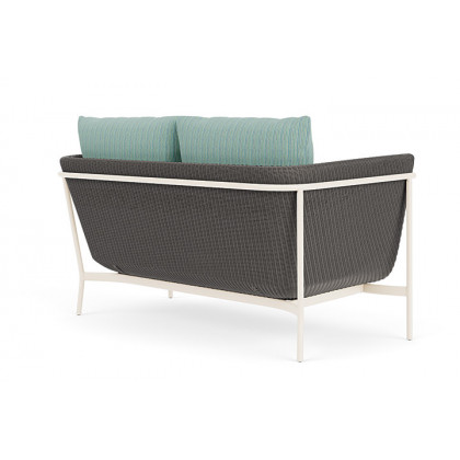 Lloyd Flanders™ Solstice Loveseat  - Pewter, Ivory