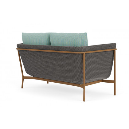 Lloyd Flanders™ Solstice Loveseat  - Pewter, Hickory